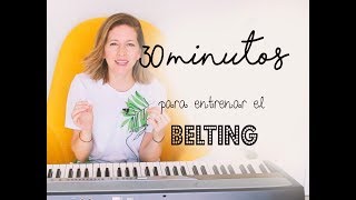 30 minutos para entrenar tu belting lunes de entrenamiento [upl. by Lilian]