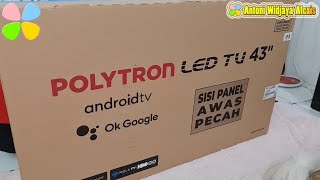 Android TV Polytron LED 43 Inch [upl. by Iggem]