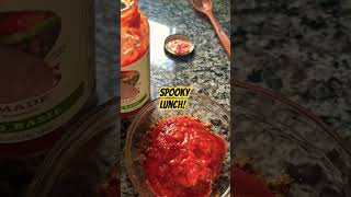 Spooky Pasta lunchtime Raos haunted pasta shorts shortvideo resellerlife [upl. by Eliason]