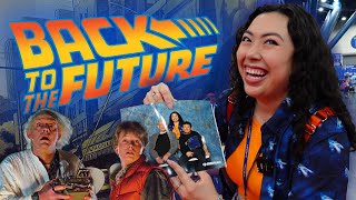 Meeting The Cast of BACK TO THE FUTURE at Comicpalooza 2024 [upl. by Tab628]