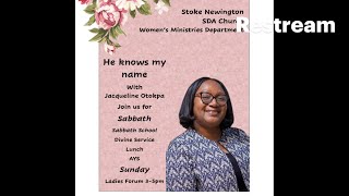 Womens Ministries Day Sabbath School 30 March 2024  quotHe Knows my Namequot [upl. by Tibbetts]