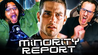 MINORITY REPORT 2002 MOVIE REACTION FIRST TIME WATCHING Tom Cruise  Steven Spielberg  Review [upl. by Nitreb933]