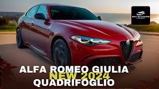 2024 Alfa Romeo Giulia Quadrifoglio Performance Meets Luxury [upl. by Brocky266]