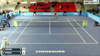 Highlights Karl Friberg  Hugo Grenier Cherbourg Challenger 2023 [upl. by Samy]