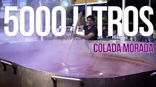 La COLADA MORADA más GRANDE de Guayaquil  KWA [upl. by Eugenie]