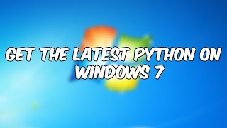 how to easily install Python on a Windows 7 computer  HOW TO DOWNLOAD PYTHON ON WINDOWS 7 [upl. by Bow]