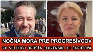 NOÄŚNĂ MORA PRE PROGRESĂŤVCOV PO SULĂŤKOVI OPĂšĹ Ĺ¤A SLOVENSKO AJ ÄŚAPUTOVĂ [upl. by Averell]