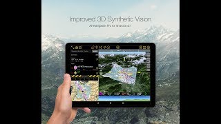 AIR NAVIGATION PRO ANDROID  3D SYNTHETIC VISION [upl. by Sidonius]