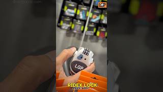 Secure your helmet with Ridex helmet lock🙌🏻 helmetlock helmets htrzmodz [upl. by Ahsenik365]