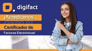 Acredítanos como tu certificador de Facturas Electrónicas [upl. by Janiuszck]