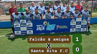 TAÇA GRU 2024  SERINGA 1 SANTA RITA 0 [upl. by Ahsineg]