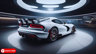 NEW 2025 Dodge Viper SRT Facelift Officially Redesign Revealed  First Look [upl. by Eitak553]