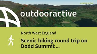 Interactive 3D video Scenic hiking round trip on Dodd Summit Trail via Carl Side on August 13 2024 [upl. by Serge]