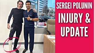 Sergei Polunins Injury How It Happened amp 6 Week Update BONUS See the New Baby [upl. by Boutis903]