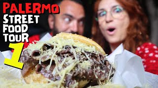 Palermo Street Food Tour parte I  Viaggio in Sicilia  Ep 15 [upl. by Cherri]