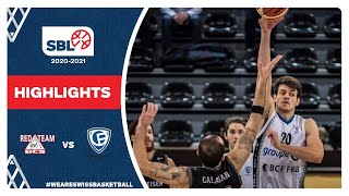 SBL 2021 Highlights  BC Boncourt vs Fribourg Olympic [upl. by Rudyard]