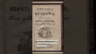 Konstytucja 3 Maja ciekawostka ciekawostki history geopolityka [upl. by Chaney]