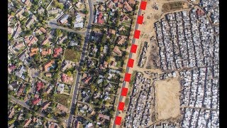 A drone captured shocking footage of inequality in Mexico City and South Africa [upl. by Ahsiekrats]