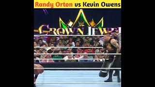 Randy Orton RKOs Adam Pearce Crown Jewel 2024 shorts wwe [upl. by Pansie396]