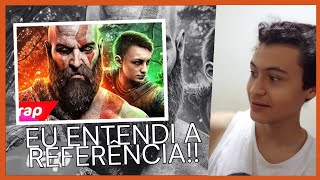 Z React  Rap do Kratos e Atreus God Of War NÓS SOMOS DEUSES  NERD HITS [upl. by Aisercal257]