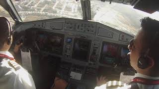 ATR72600 Landing at Toncontin Airport Tegucigalpa Honduras from inside the cockpit [upl. by Aznaed330]