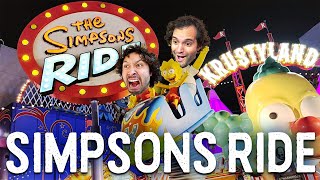 Is The Simpsons Ride a World Class Attraction • FOR YOUR AMUSEMENT [upl. by Lletnwahs]