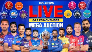 🔴 LIVE Tata IPL Player Auction 2025  IPL 2025 Auction Updates  IPL Mega Auction Live [upl. by Erdnua]