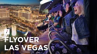 FlyOver Las Vegas  The Ultimate Flying Ride [upl. by Meares387]