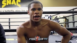 DEVIN HANEY quotIM THE NEW GUY READY TO EAT UP THOSE OLDER GUYSquot [upl. by Fernandez]