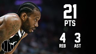 Kawhi Leonard Highlights  Spurs vs Clippers  20th Nov 2023 [upl. by Gnot157]