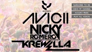 Avicii vs Nicky Romero  I Could Be The One Vs Krewella  Alive Accord Mashup [upl. by Ennirac]