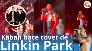 Kabah canta cover de In The End de Linkin Park en su concierto noticias [upl. by Dnalel]