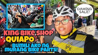 BUMILI ng MURANG bike parts sa QUIAPO 2024 murangbikeparts [upl. by Barthold]