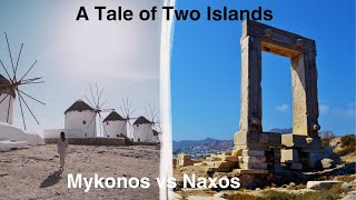 Exploring Mykonos and Naxos Delos Temples and Greek food [upl. by Ayn]