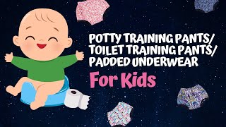 Potty Training pantsToilet Training PantsPadded underwear for kids [upl. by Johnette]