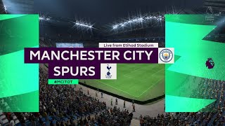 MAN CITY VS TOTTENHAM MATCH HIGHLIGHTS EPL [upl. by Teirrah]