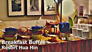 Breakfast Buffet in Centara Life Cha Am Beach  Resort Hua Hin  Things to do in Cha am Phetchaburi [upl. by Yreneh]