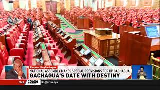 What to expect at Parliament buildings as MPs debate of the motion to remove the Deputy President [upl. by Airdnna]