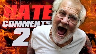 ANGRY GRANDPA READS HATE COMMENTS 2 [upl. by Narok]