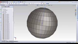 SolidWorks Desarrollo Esferamp4 [upl. by Aeki559]