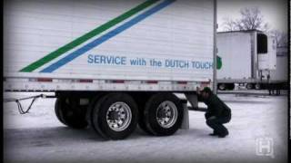 Hendrickson Trailer Slider Positioning Procedure [upl. by Oiromed886]