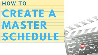 How to Create a Master Schedule with MS Project [upl. by Mortimer]