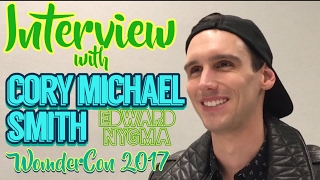 CORY MICHAEL SMITH Edward Nygma in GOTHAM Interview  WonderCon 2017 [upl. by Kidd]