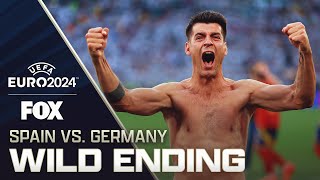 Spain vs Germany Final 3 minutes of UNREAL quarterfinal match 🤯  UEFA Euro 2024  Quarterfinals [upl. by Nosnirb]