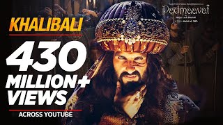 Padmaavat Khalibali  Ranveer Singh  Deepika Padukone  Shahid Kapoor  Shivam Pathak [upl. by Ellesig]