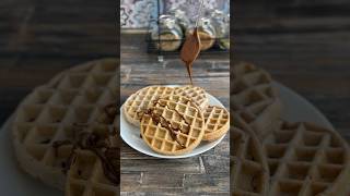 🧇How to make wafflesHigh Protein Recipeshorts fyp viral recipe food cooking trending diy [upl. by Alocin]