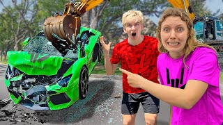 Someone DESTROYED Stephen Sharers LAMBORGHINI [upl. by Mandell262]