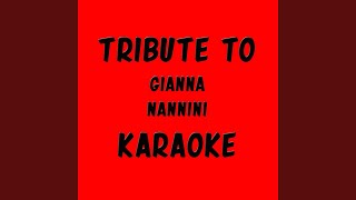 Aria Karaoke version Originally Performed By gianna nannini [upl. by Anilocin]