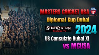 Masters Cricket USA 🇺🇸 Zonal in Dubai October 25th 2024 ❤️🏏❤️ [upl. by Onibla]