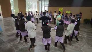 kwatha Pham Kaba dance performed by Tamil student [upl. by Dorette]